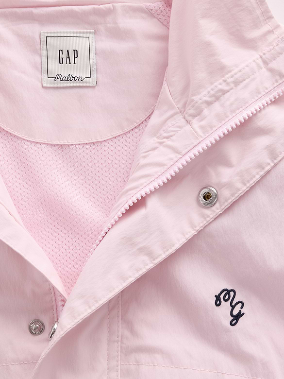 Gap × Malbon Textured Poplin Anorak Jacket
