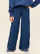 Image number 1 showing, High-Waisted PowerChill Crossover Wide-Leg Pants for Girls
