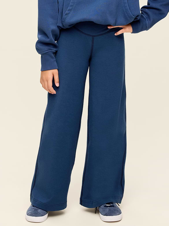 High-Waisted PowerChill Crossover Wide-Leg Pants for Girls