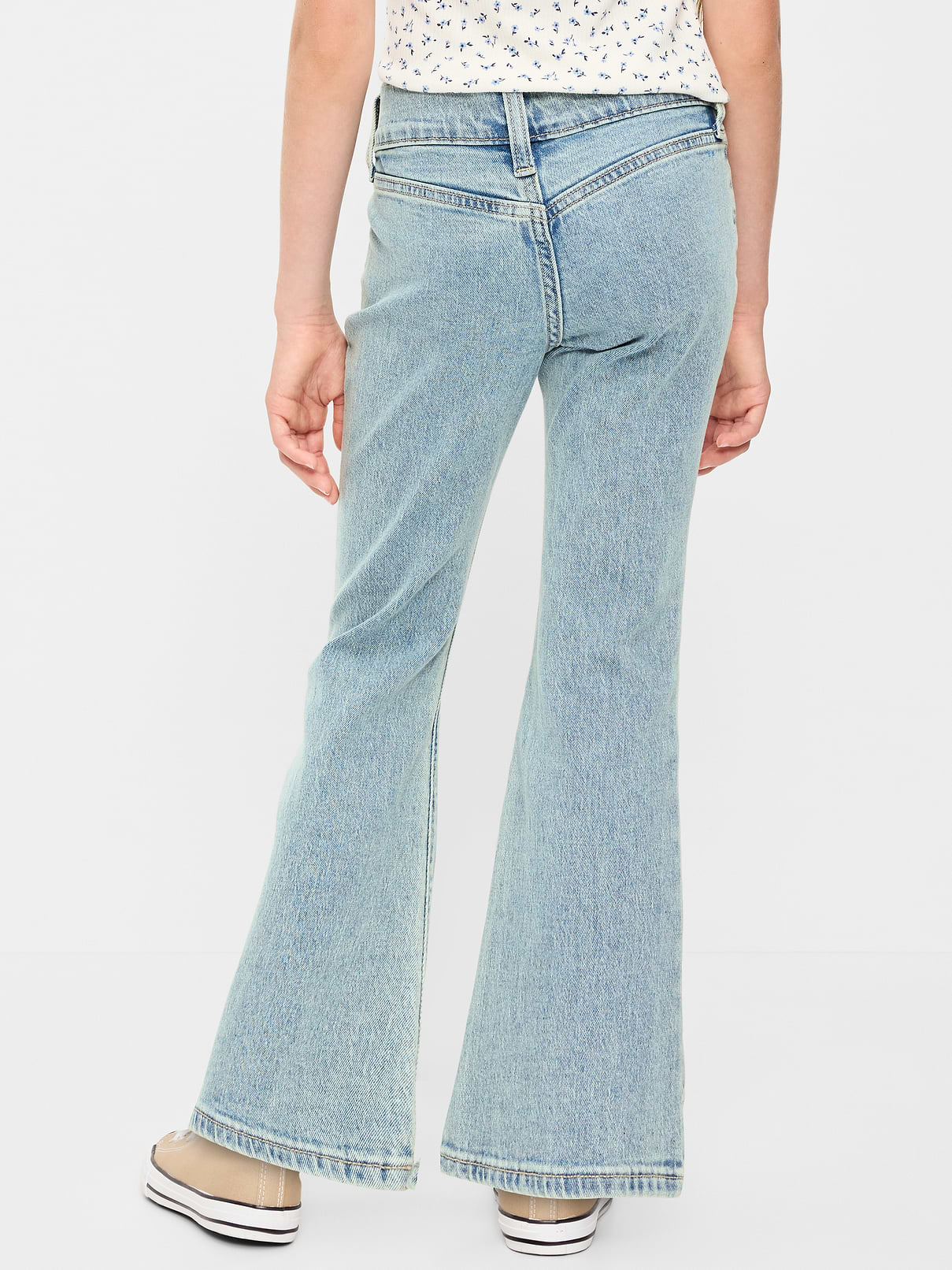 Image number 2 showing, Low-Rise Flare-Leg Jeans for Girls