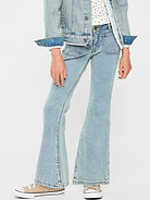 Image number 1 showing, Low-Rise Flare-Leg Jeans for Girls