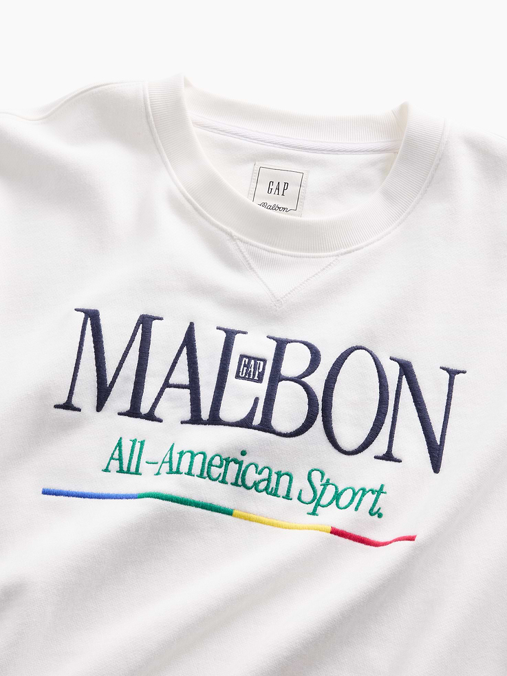 Image number 5 showing, Gap × Malbon Heavyweight Logo Sweatshirt