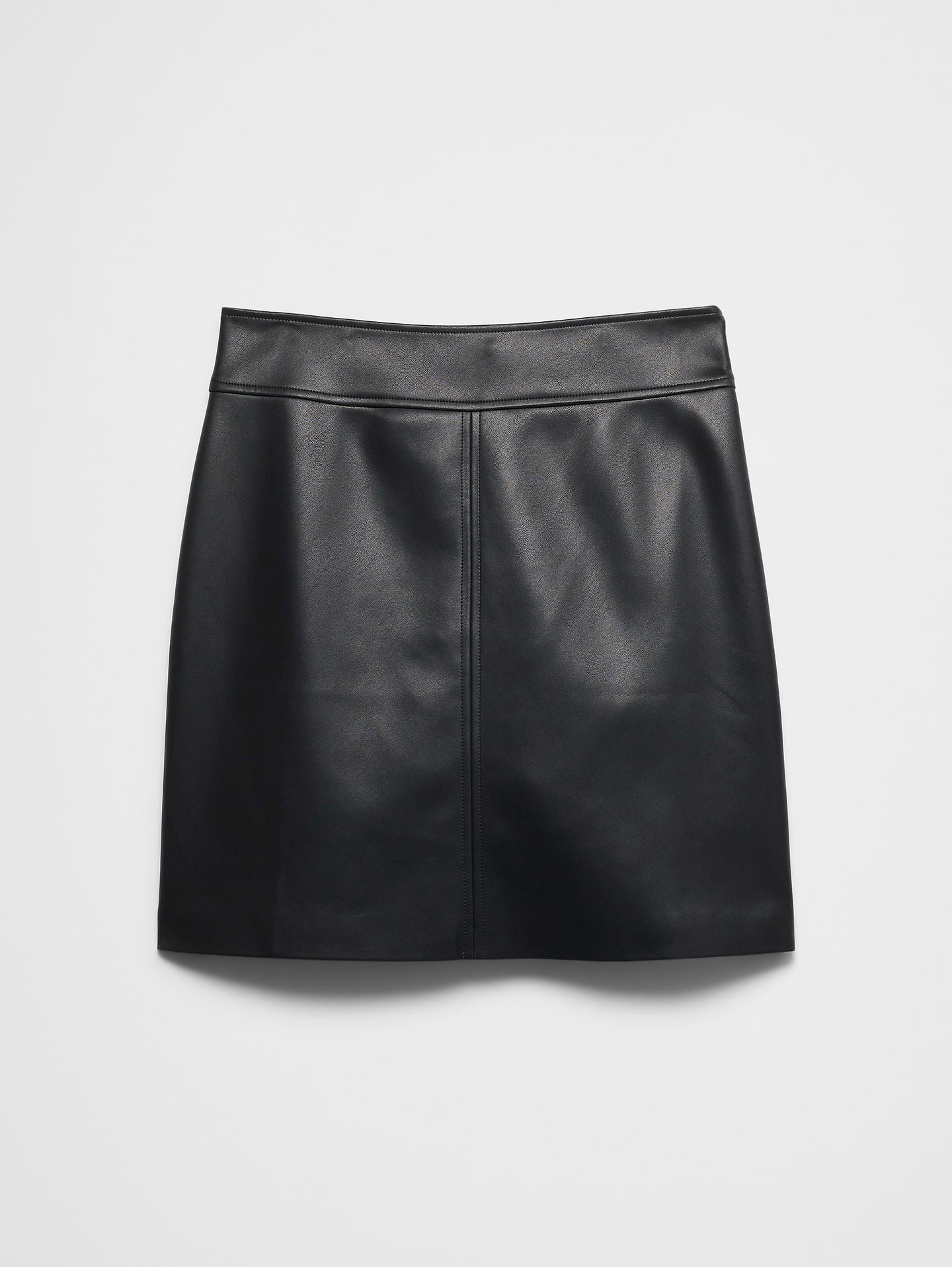 Image number 4 showing, Vegan Leather Mini Skirt