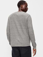 Image number 2 showing, Long-Sleeve Waffle Henley T-Shirt