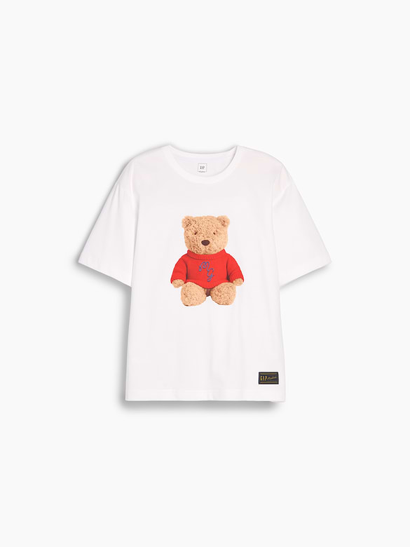 Gap × Malbon Organic Cotton Brannan Bear T-Shirt