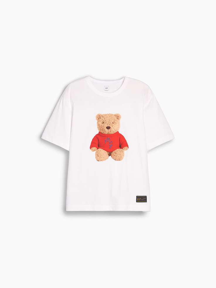 Image number 9 showing, Gap × Malbon Organic Cotton Brannan Bear T-Shirt