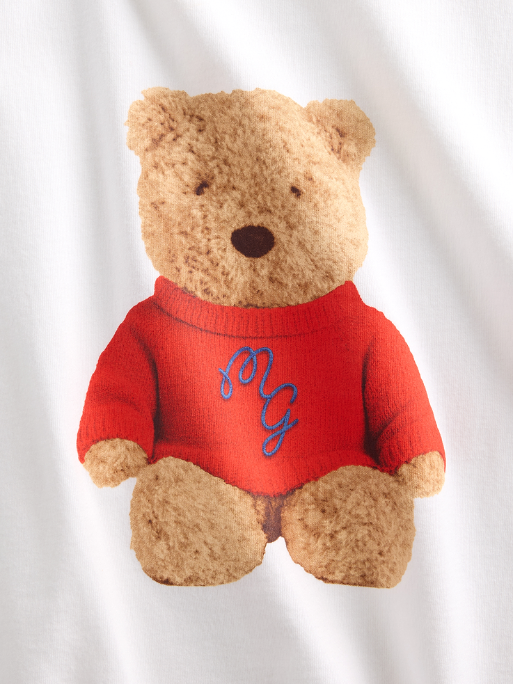 Image number 6 showing, Gap × Malbon Organic Cotton Brannan Bear T-Shirt