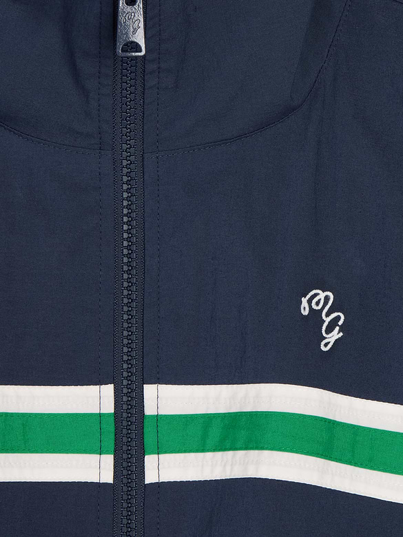 Gap × Malbon Textured Poplin Windbreaker