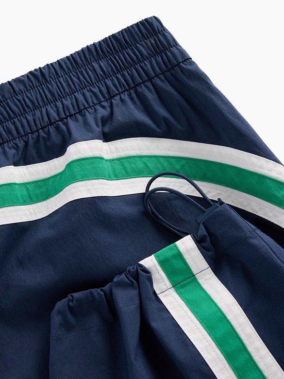 Gap × Malbon Textured Poplin Barrel Track Pants