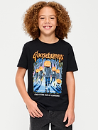 Image number 1 showing, Goosebumps™ Gender-Neutral Graphic T-Shirt for Kids