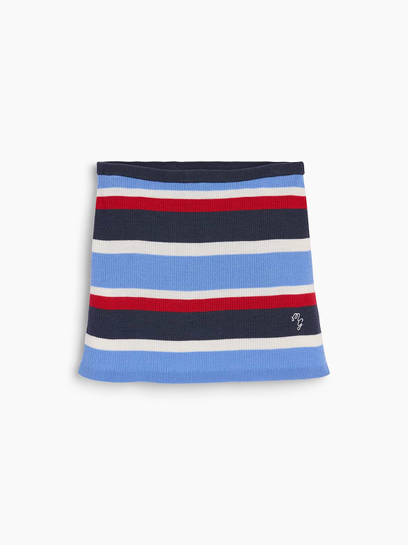 Gap × Malbon Stripe Sweater Mini Skort