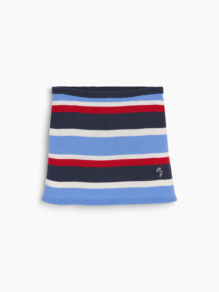 Image number 6 showing, Gap × Malbon Stripe Sweater Mini Skort