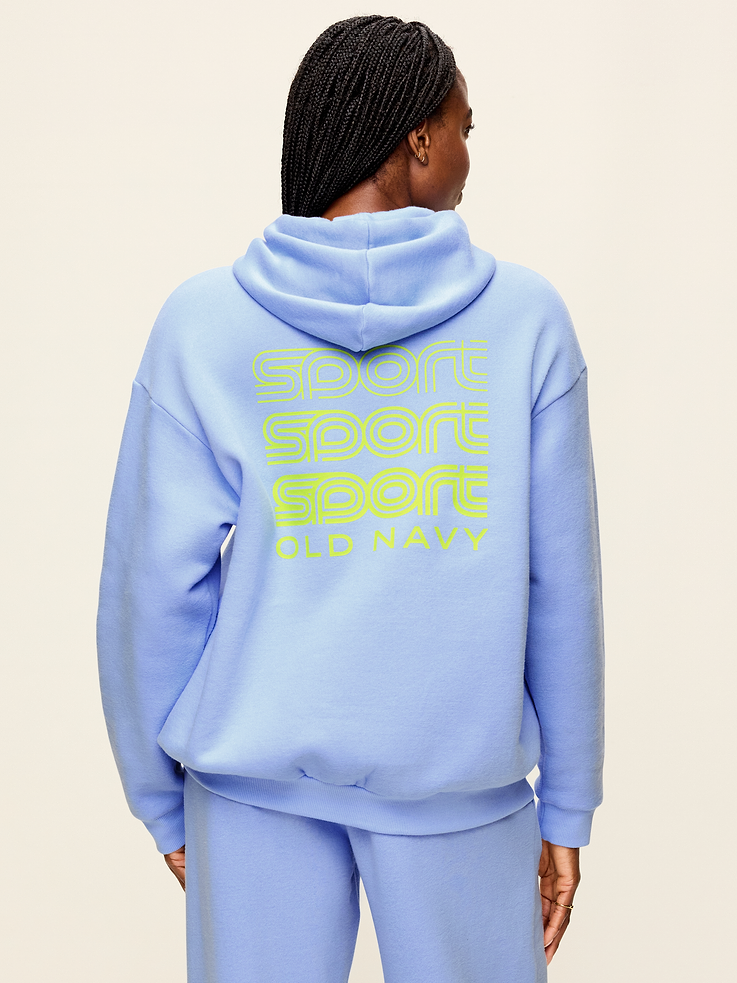 Image 2 of 5, Baseline Fleece Oversized Hoodie Sweatshirt