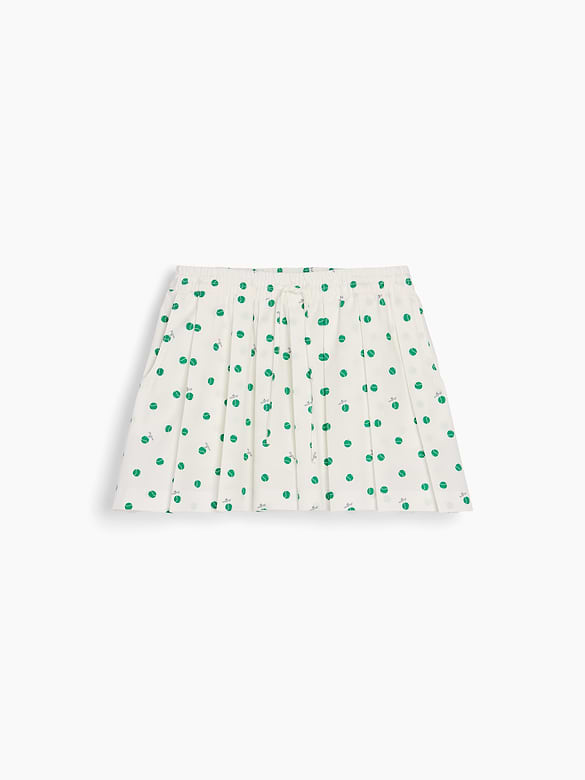 Gap × Malbon Pleated Poplin Mini Skort