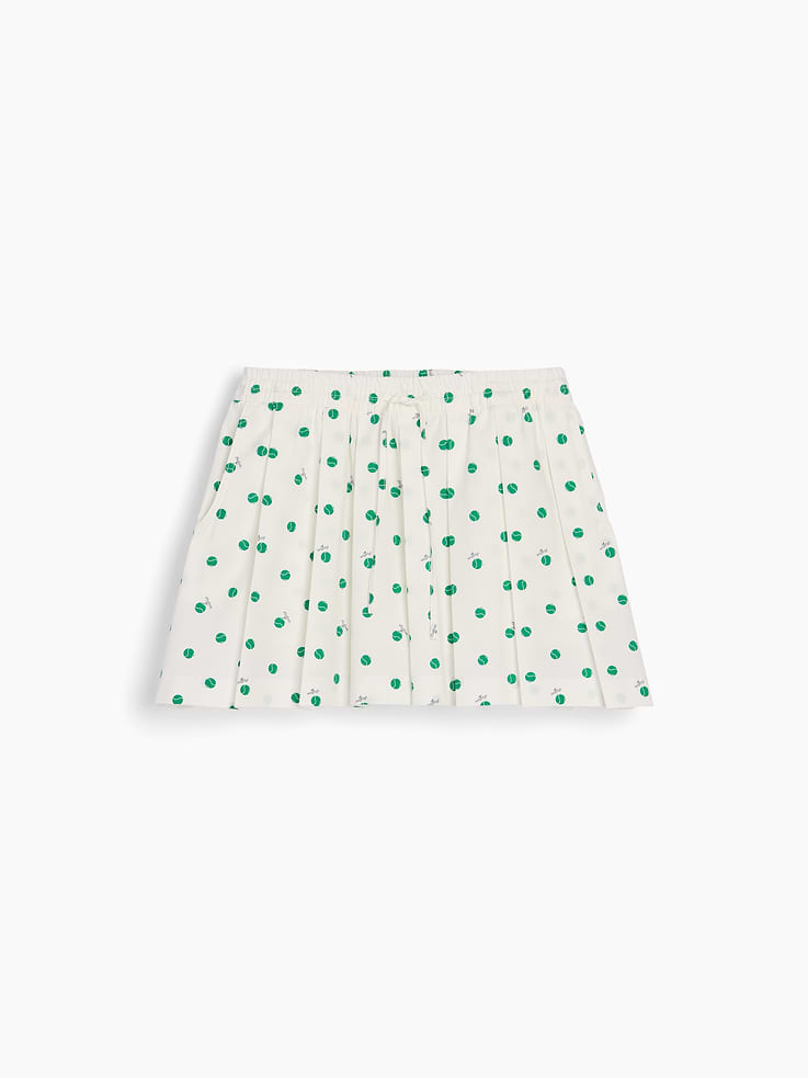 Image number 7 showing, Gap × Malbon Pleated Poplin Mini Skort