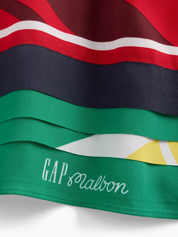 Gap × Malbon Handkerchief Mini Dress