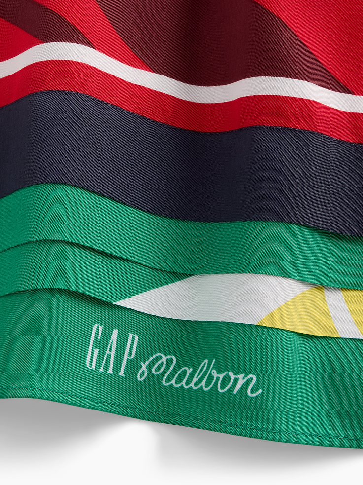 Image 5 of 6, Gap × Malbon Handkerchief Mini Dress