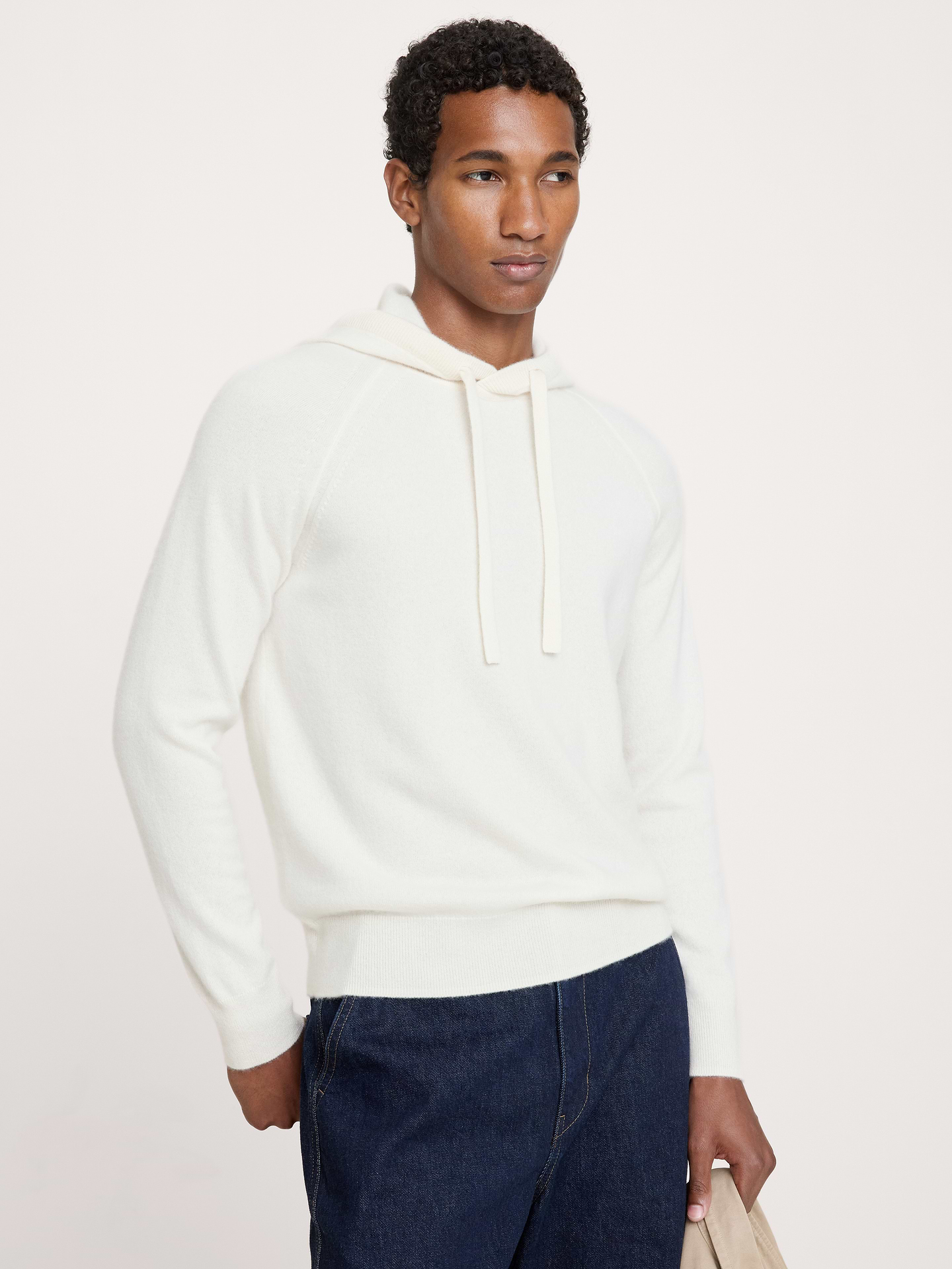 Image number 1 showing, Cashmere Sweater Hoodie