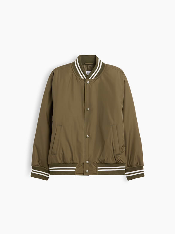 Kids Relaxed Varsity Jacket