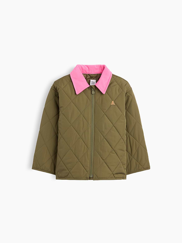 babyGap Brannan Bear Quilted Barn Jacket
