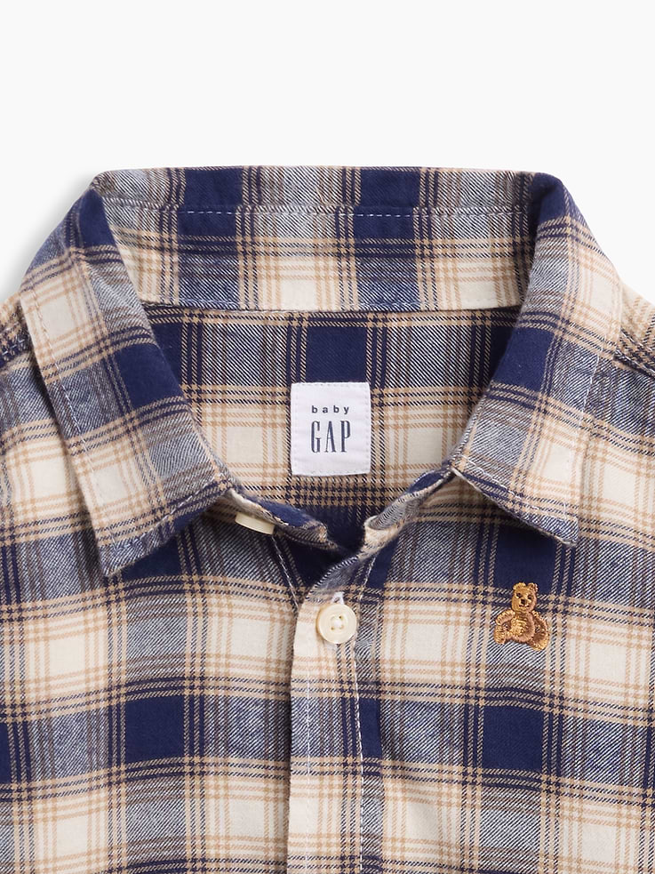 Image number 2 showing, Baby Flannel Two-Piece Outfit Set