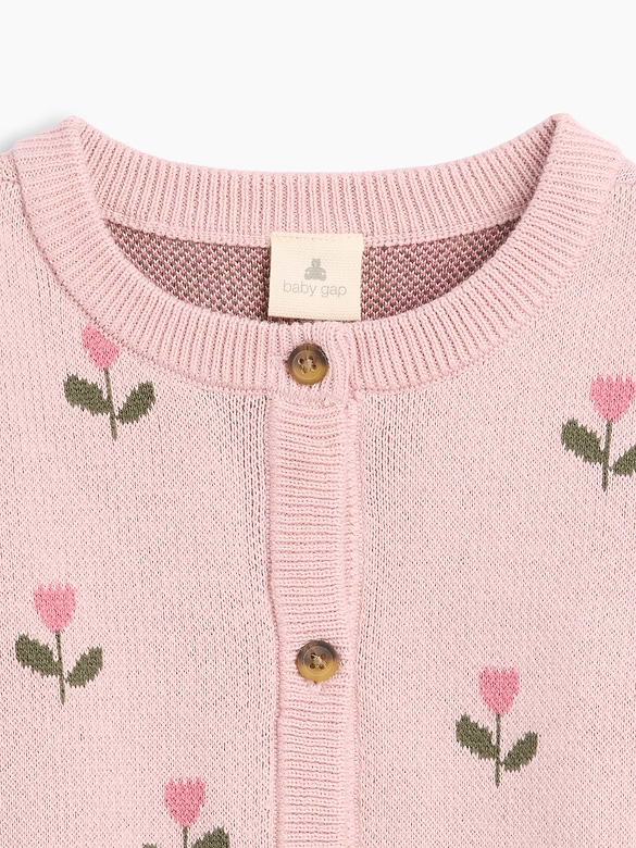 Baby Intarsia Cardigan