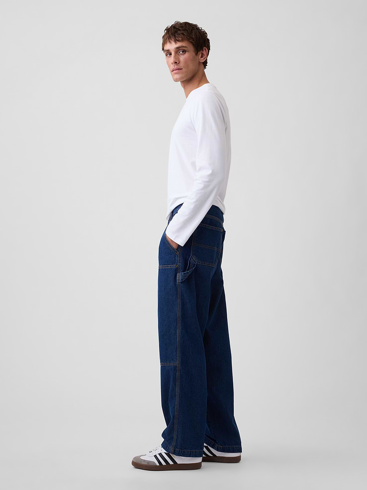 Image number 4 showing, Baggy Carpenter Jeans