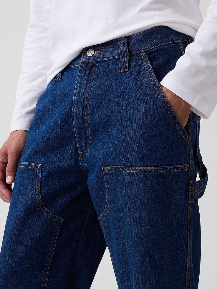 Image number 5 showing, Baggy Carpenter Jeans
