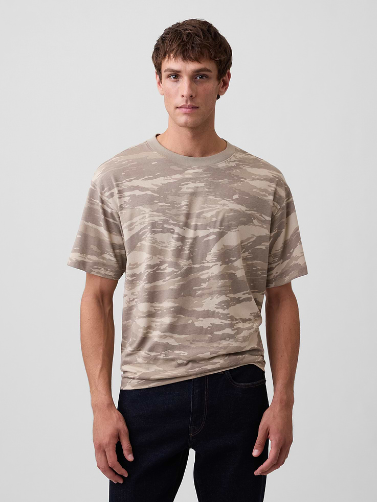 Image number 1 showing, Everyday Soft Boxy Crewneck T-Shirt