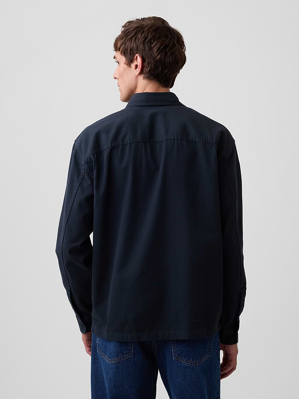 Twill Shirt in Boxy Fit
