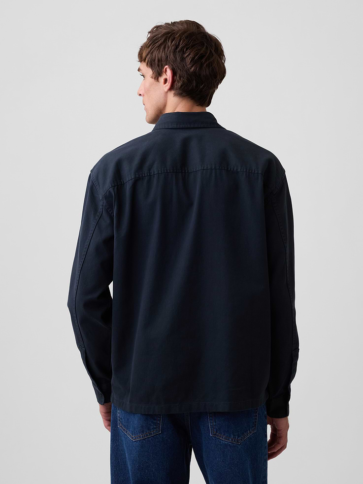 Image number 2 showing, Twill Shirt in Boxy Fit