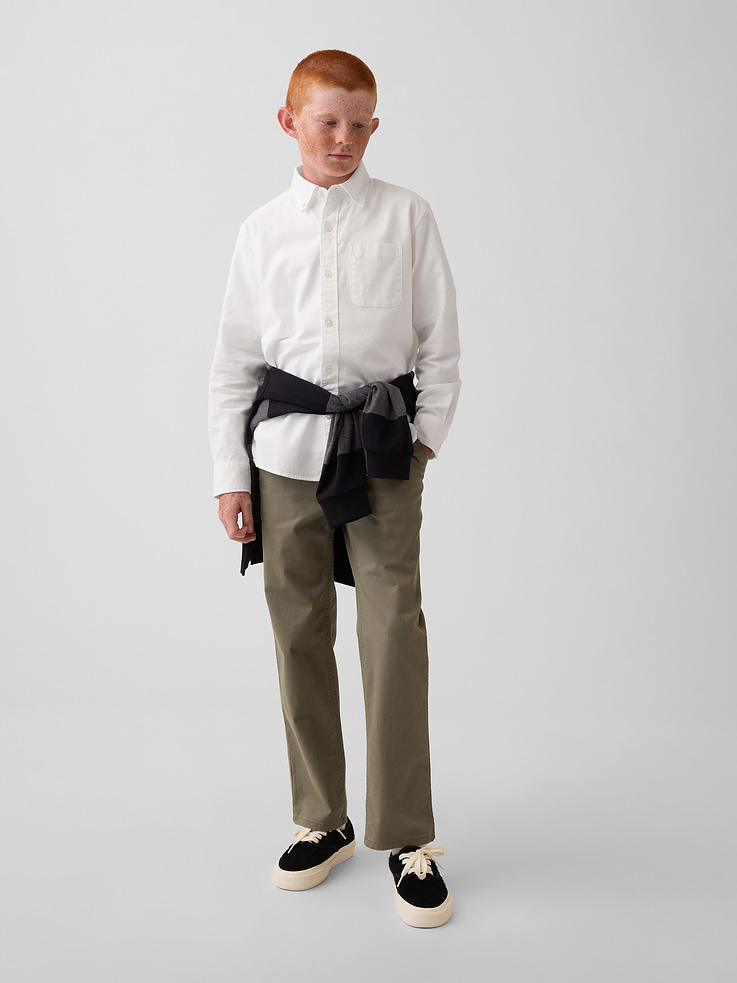 L'image numéro 4 présente Chemise Oxford d’uniforme pour Enfant