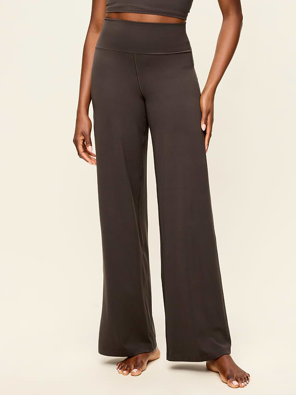 High-Waisted StudioSmooth Wide-Leg Pants