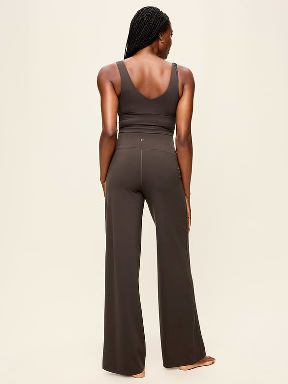 High-Waisted StudioSmooth Wide-Leg Pants