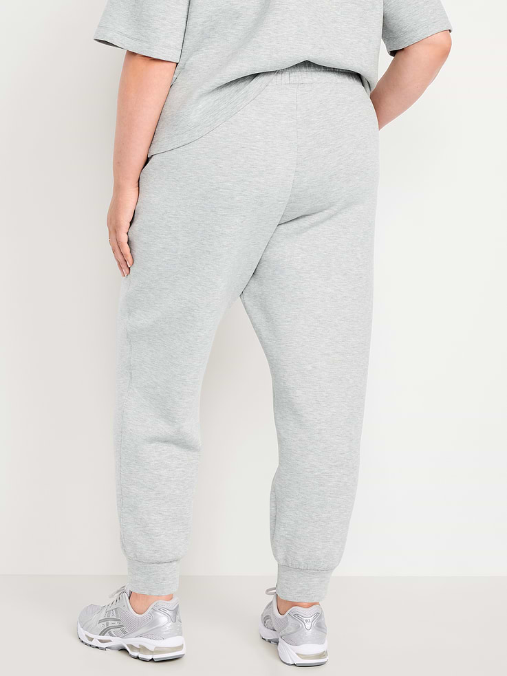 Image number 9 showing, High-Waisted Bounce Fleece Jogger Sweatpants