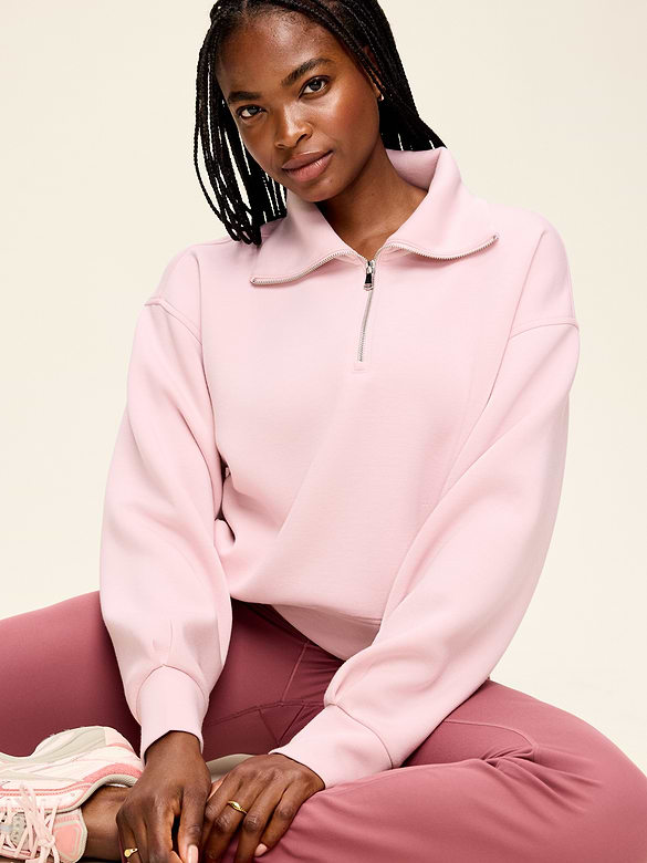 Bounce Fleece Half-Zip Pullover Sweatshirt