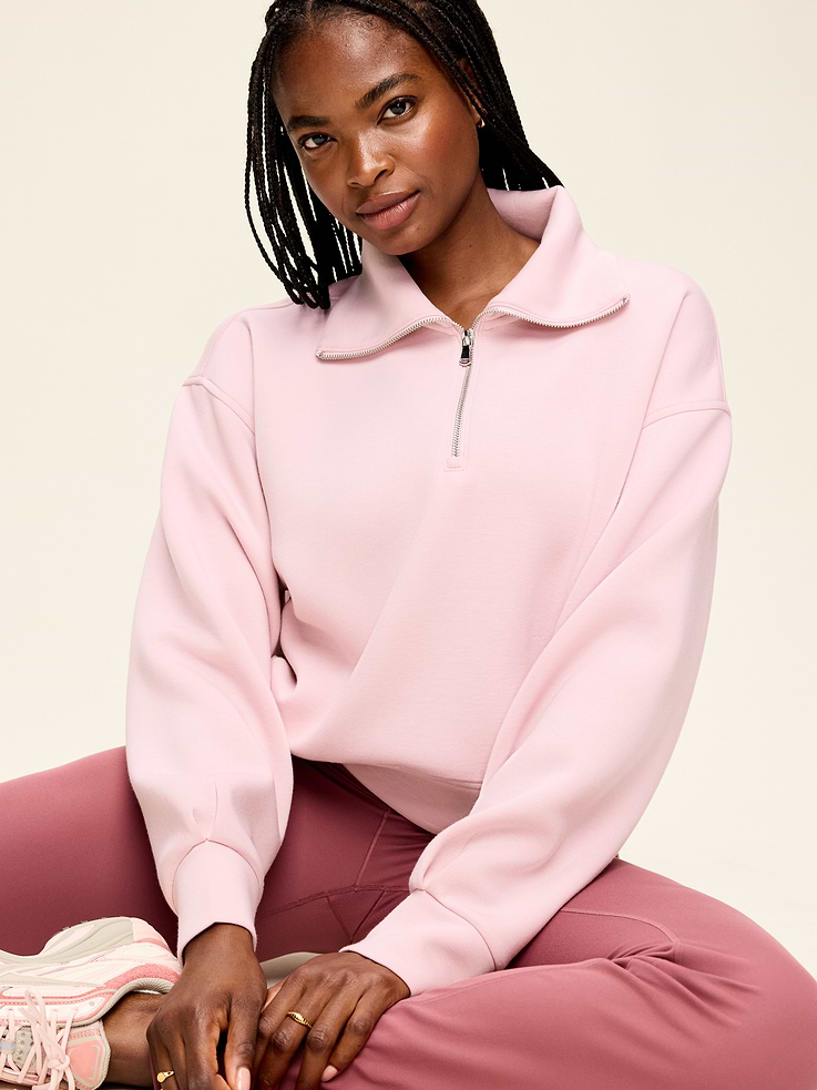 Image number 3 showing, Bounce Fleece Half-Zip Pullover Sweatshirt