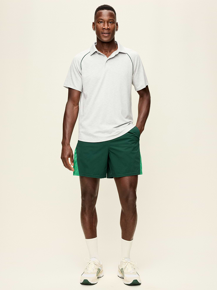 Image number 2 showing, Loose Color-Block Shorts -- 5-inch inseam
