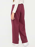 Image number 2 showing, High-Waisted Logo Graphic Wide-Leg Sweatpants for Girls