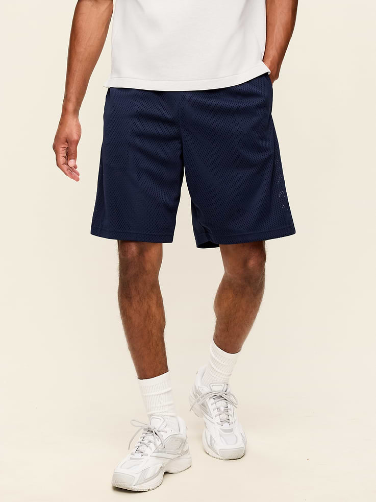 Image number 1 showing, Baggy Mesh Shorts -- 9-inch inseam