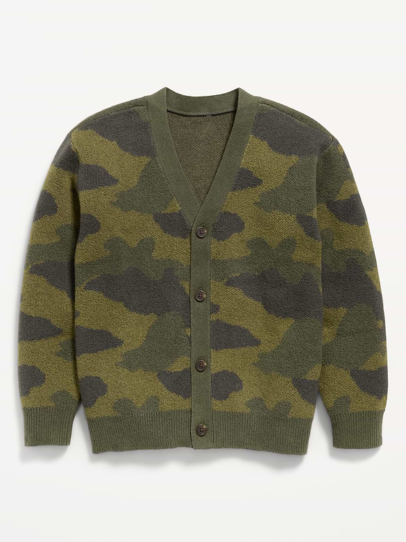 SoSoft Oversized Cardigan Sweater for Toddler Boys