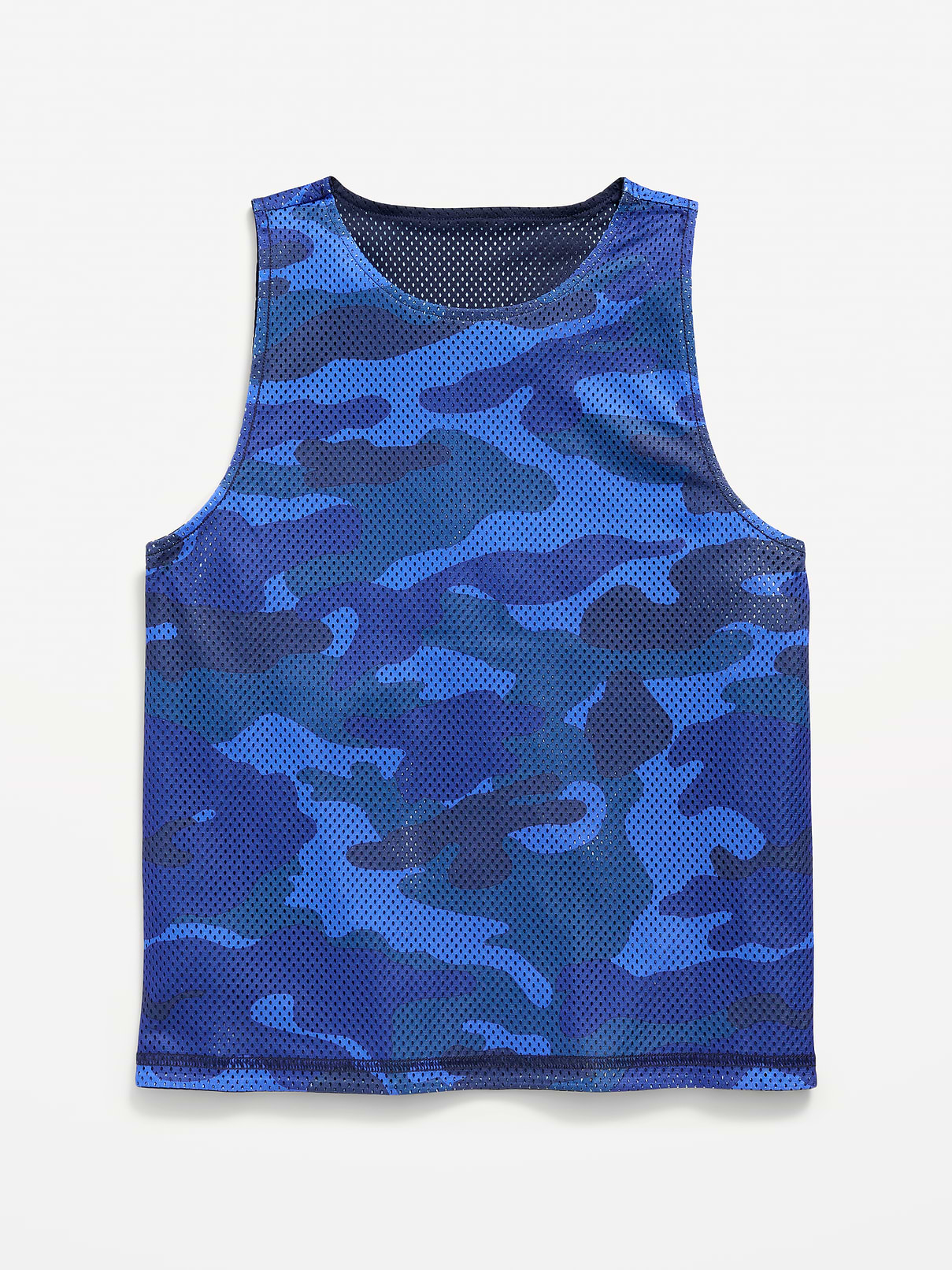 Image number 2 showing, Oversized Mesh Reversible Tank Top for Boys