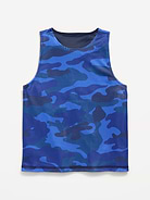 Image number 2 showing, Oversized Mesh Reversible Tank Top for Boys
