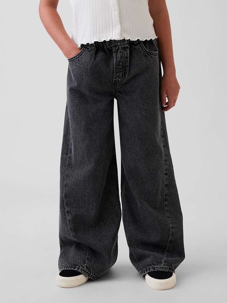Image number 3 showing, Kids Low Rise Easy Baggy Jeans