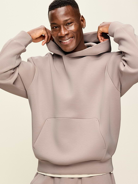 Bounce Fleece Oversized Pullover Hoodie