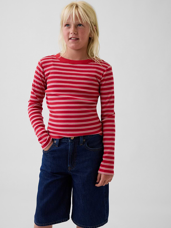 Kids Rib Crew T-Shirt