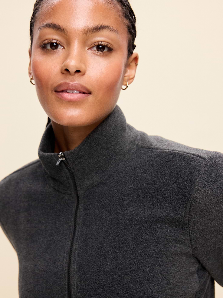 Image number 3 showing, Fitted Performance Fleece Full Zip Jacket