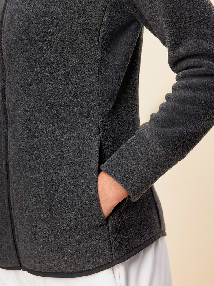 Image number 4 showing, Fitted Performance Fleece Full Zip Jacket