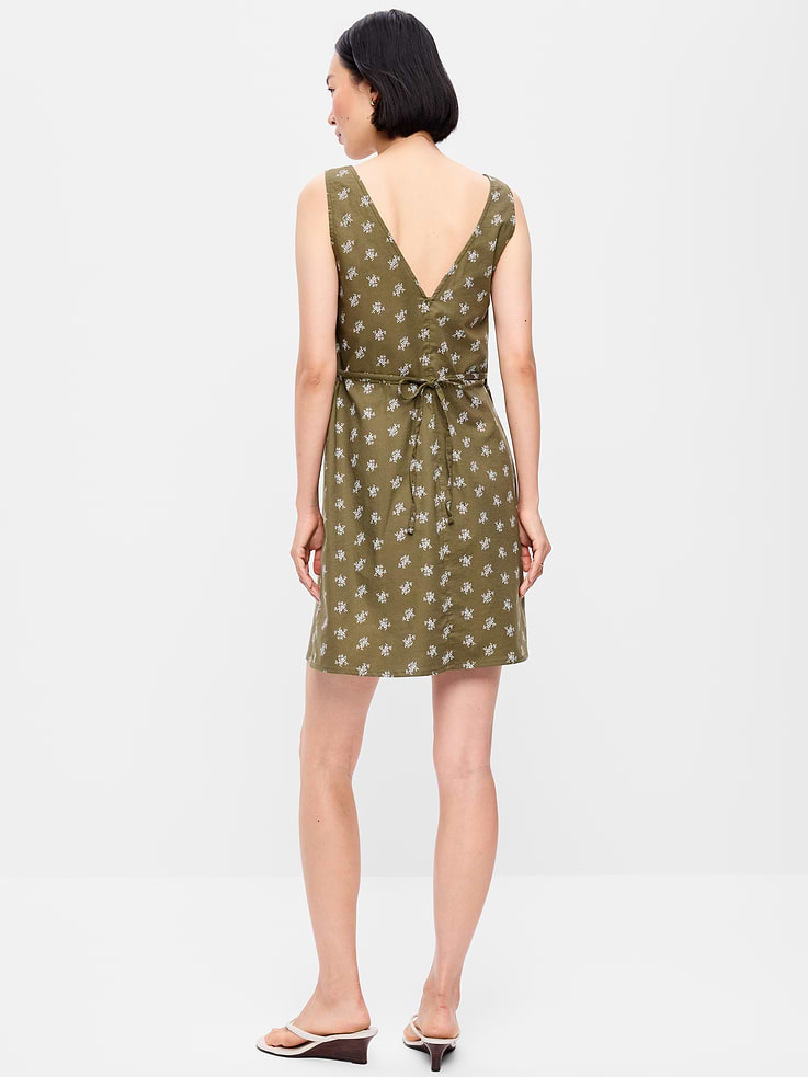 Image number 2 showing, Sleeveless A-Line Mini Dress