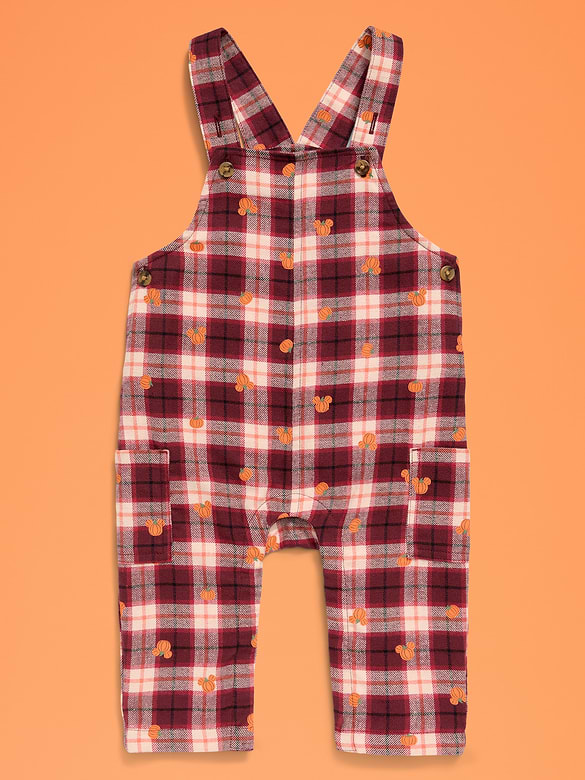 Old Navy x Disney Flannel Overalls for Baby